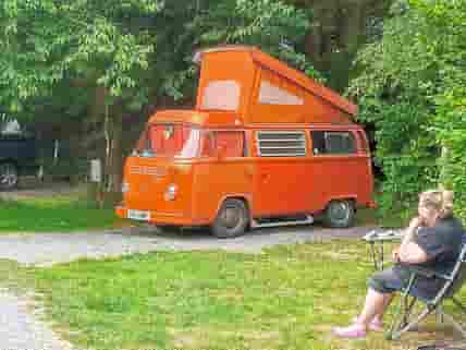 Terry the VW Bay window on Pitch 2