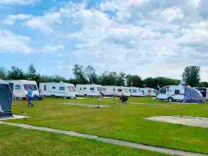 Caravan site seasonal pitches only top
