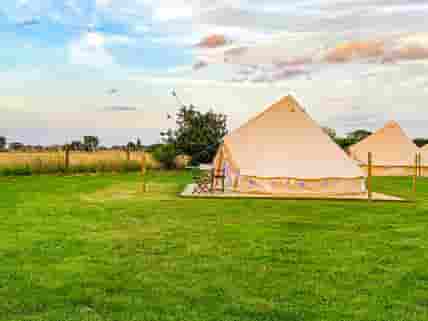 Visitor image of the lots of space between tents and gorgeous surroundings