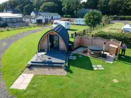 Glamping pods with hot tubs north west hotsell