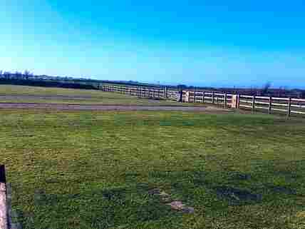 Fully serviced pitches (hardstanding and grass, or grass mesh and grass)