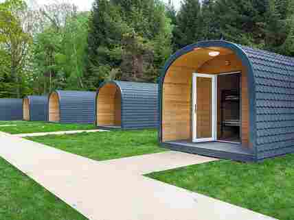 Smart camping pods