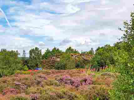 Wild camping pitches