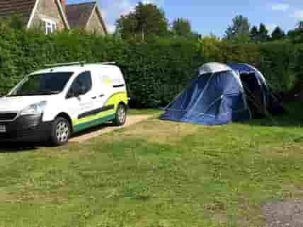 Loads of room for van and tent