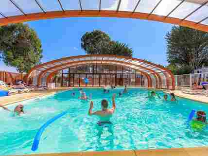 Swimming pool Camping le Welcome Mesquer