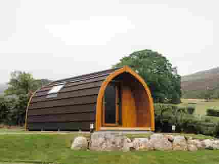 Pods are well insulated and have underfloor heating