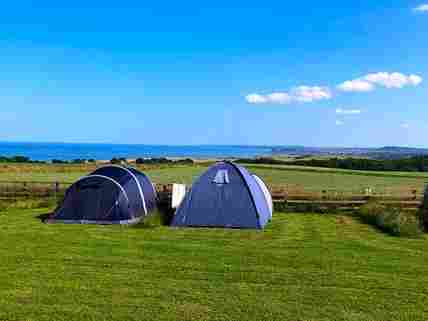 View towards the sea from the site