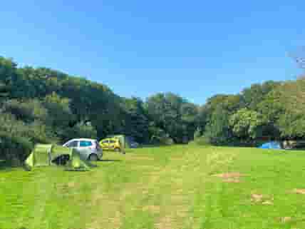 Visitor image of the main camping field