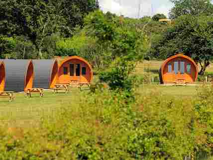 Pitch new arrivals up glamping