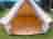 Tresco Farm: 4 metre bell tent