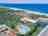 Càmping Playa Brava: Aerial view over the site and beach