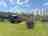 Crofts Barn: Jeep on the grass pitches