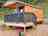 Wern Mill Caravan Park: External view of hut 