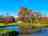 Chase Farm Glamping: Lake side view over the Glamping units 