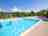 Camping Paradis Les Gorges du Haut Bugey: The large outdoor pool 
