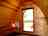 The Old Rectory Caravan and Camping Park: Looking out from the pod