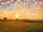 Sunset Camping: Visitor image of the sunset view overlooking the field next to pitch (photo added by manager on 09/02/2022)