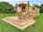 Brackenwood Glamping: Hedgehog patio 