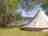 Rivers View Holidays: Bell tent with river view