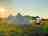 Little Elses Glamping: Get the barbecue fired up as the sun goes down