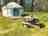 Baby Moon Camp: Myrtle, a cosy Mongolian yurt.