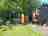 Glebe Farm Caravan Park: Shepherd's hut with hot tub
