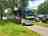 Travelers Campground: RV heading to its site