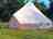 Bumble Bee Meadow Glamping: Six-man bell tent exterior