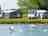 Gatton Waters Caravan Park: Pitches with lakeside views 