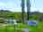 Bryndu Caravan and Camping: Hardstanding/grass pitch with electric hook up and water