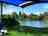 Camping L'Île des Trois Rois: Spacious river-view pitch 