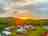 Campingplatz Rhön Feeling: Sunset view from the site