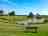 The Willows Holiday Park: Pond with fountain 
