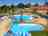 Camping L'Etang des Haizes: Outdoor pool with four-track slide