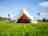 Lee Meadow Farm: View of the interior of a bell tent (illustrative photo only - decor subject to change)