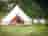 Brook House Farm Camping and Caravan Site: Exterior of bell tent