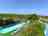 Holywell Bay Holiday Park: View of the pool from the slide