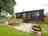 Rowley Farm Holidays: Patio with a woodfired hot tub and barbecue