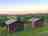 Camping Sérendipité: View across the chalets