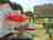 Parque Orbitur Canidelo: Cabins with outdoor deck and seating 