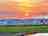 Seagull Tourist Park: Enjoying a glorious sunset out over the sea 