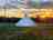 Oakwood Marina: Sunset over the bell tent (photo added by manager on 09/05/2022)