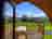 Cragg Farm Camping Pods: View from archway of pod 2