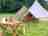 Alderwood Glamping: Bell tent and sitting 
