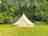 Strive Glamping: Bell tent sheltered by trees 