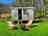 Church Stile Farm Holiday Park: Deckchairs and barbecue by the hut