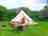 Bellbrook Meadow Glamping: Each tent has reclaimed outdoor seating, a barbecue and a firepit