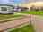 Romney Meadows Caravan and Camping Park: Golden hour from the Hardstanding pitches