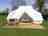 Upper House Farm: The tent and decking area
