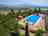 Camping La Viñuela: Aerial view of the swimming pool